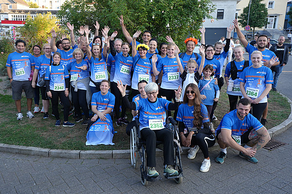 Firmenlauf-Gruppenfoto