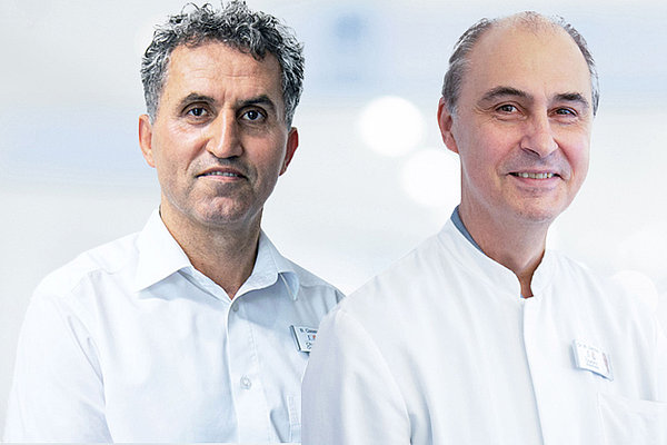 Bassam Qasem und Dr. med. Michael Ziehmer