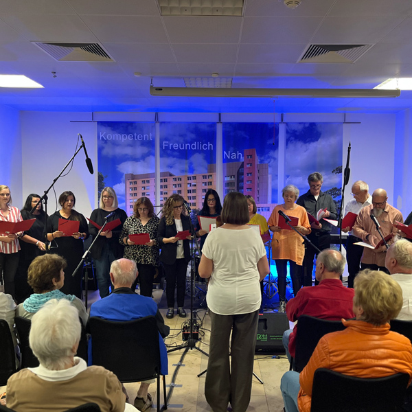 Impression Mitarbeiterkonzert Chor