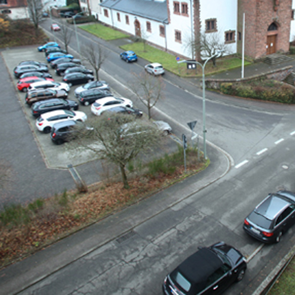 Parkplätze am Krankenhaus Standort Rodalben